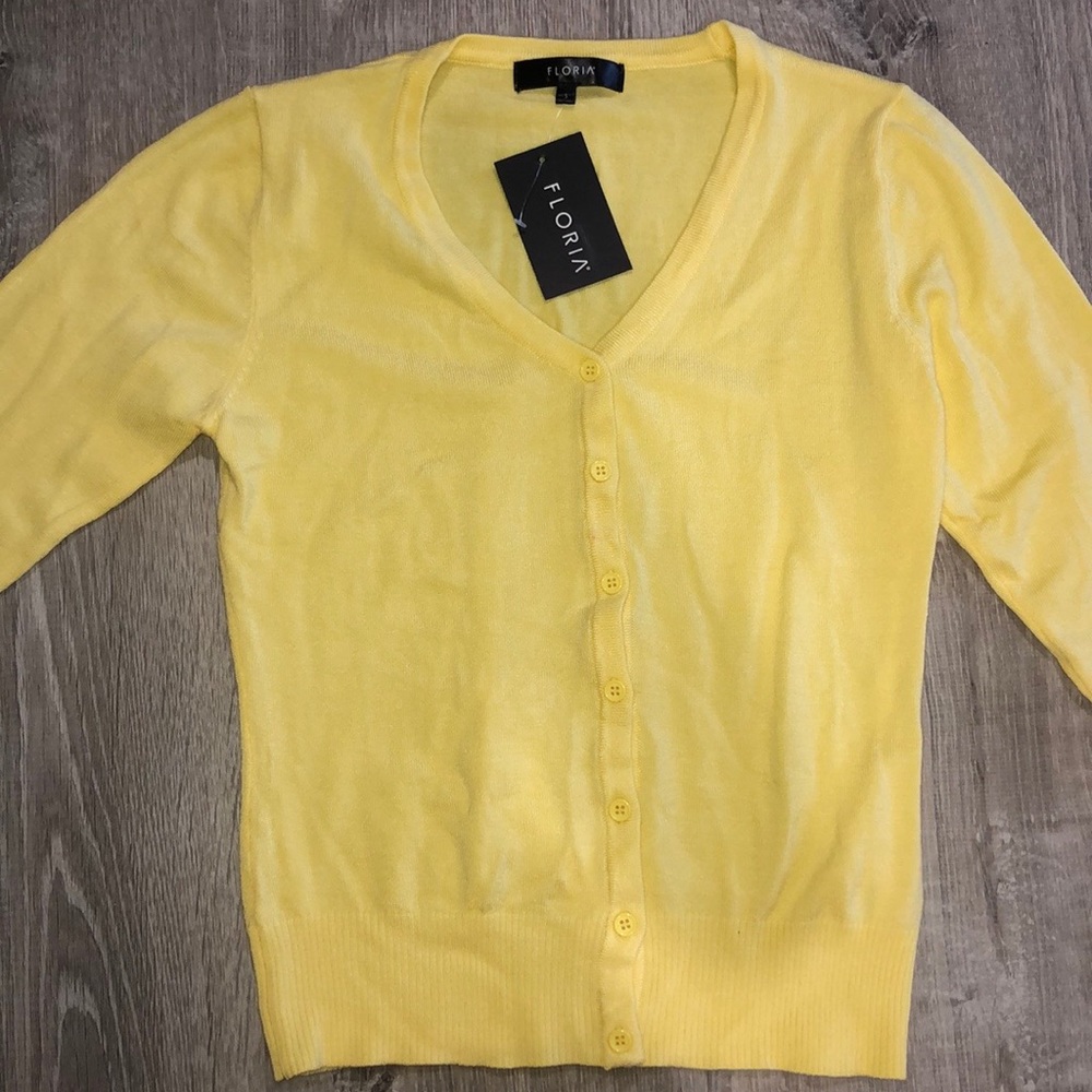 Button up sweater